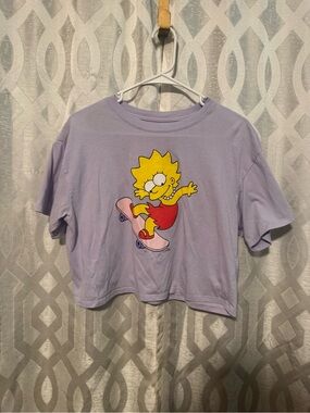 The Simpsons Crop Top